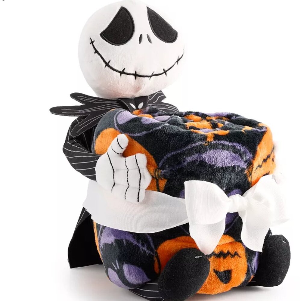 Jack Skellington "The Big One" Buddy and Throw Blanket Set by Kohls
